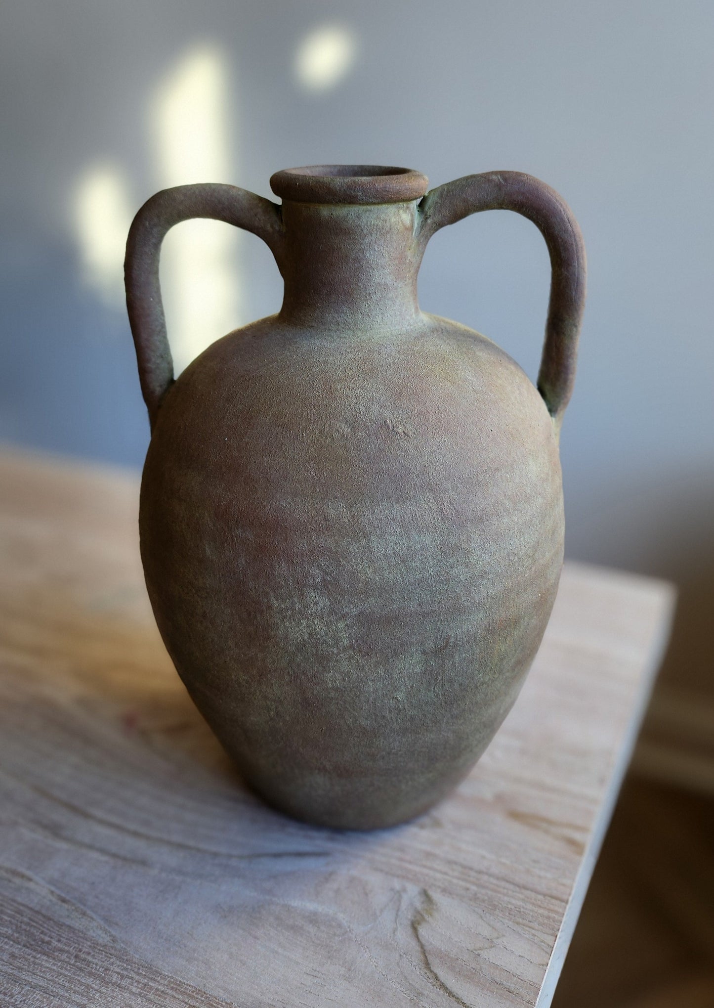 Aged Terracotta Urn