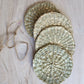 Seagrass Coasters -- Set of 4