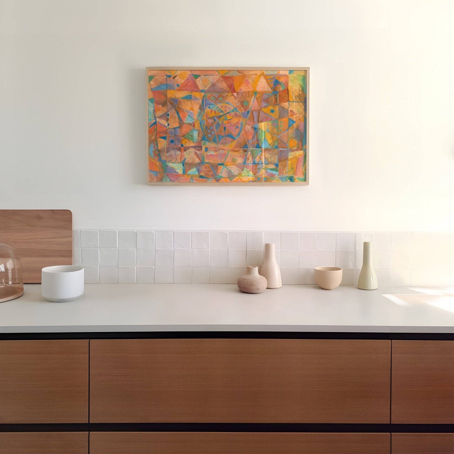 GUEST ARTIST COLLAB | Western Home Midcentury Modern Print