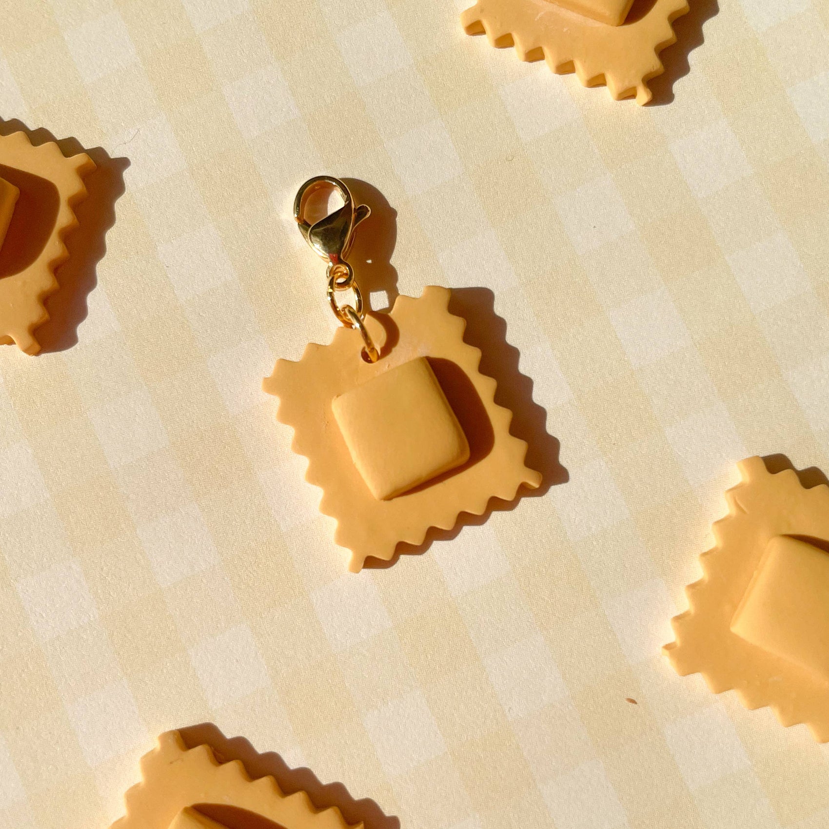 Ravioli Bag Charm