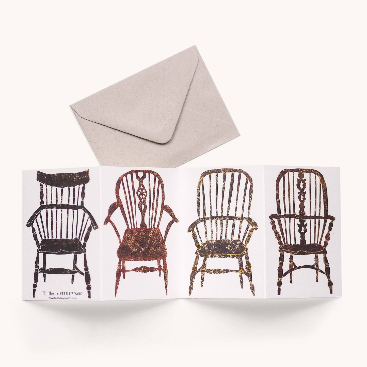 Wooden Chairs Card