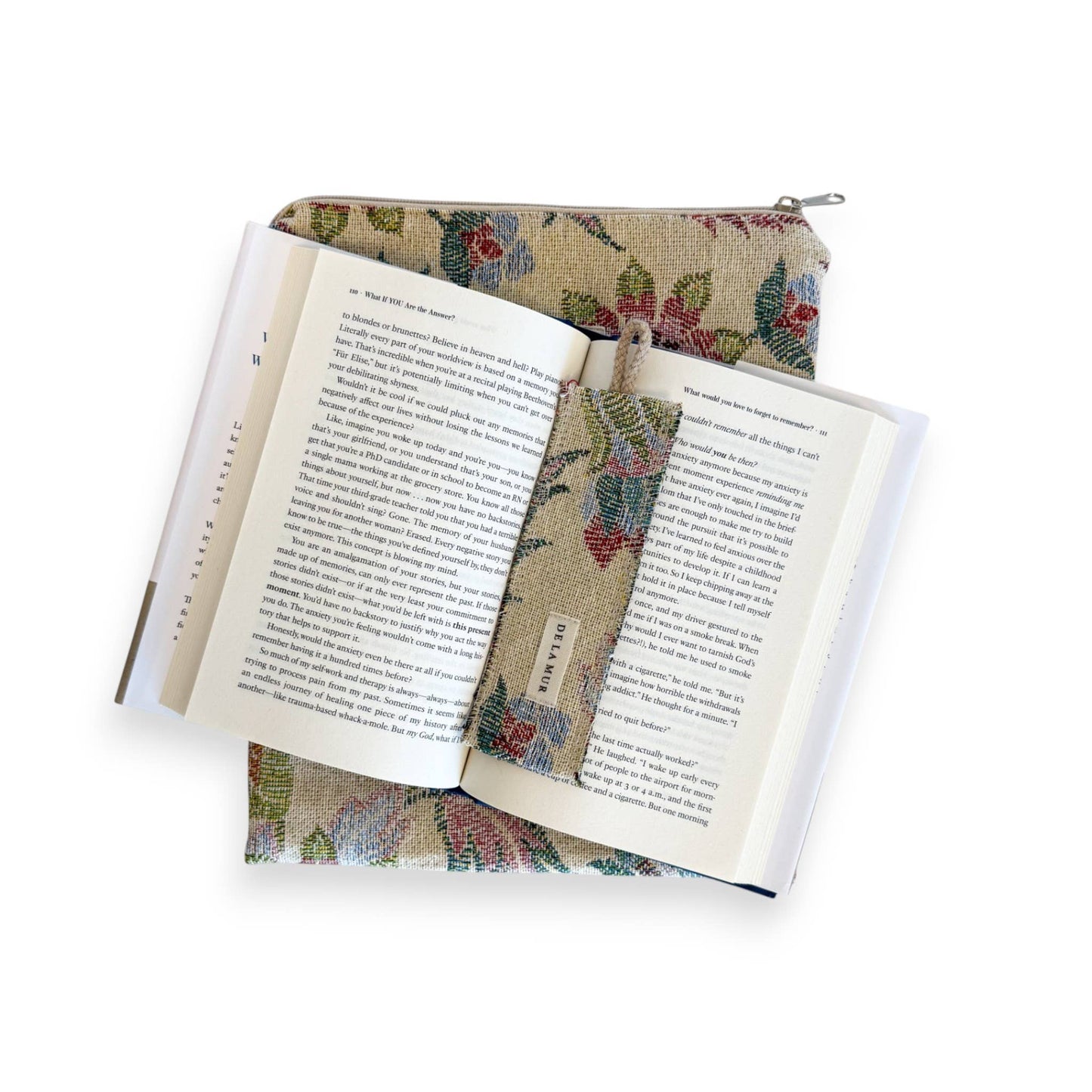 Book Cover With Matching Bookmark in Color