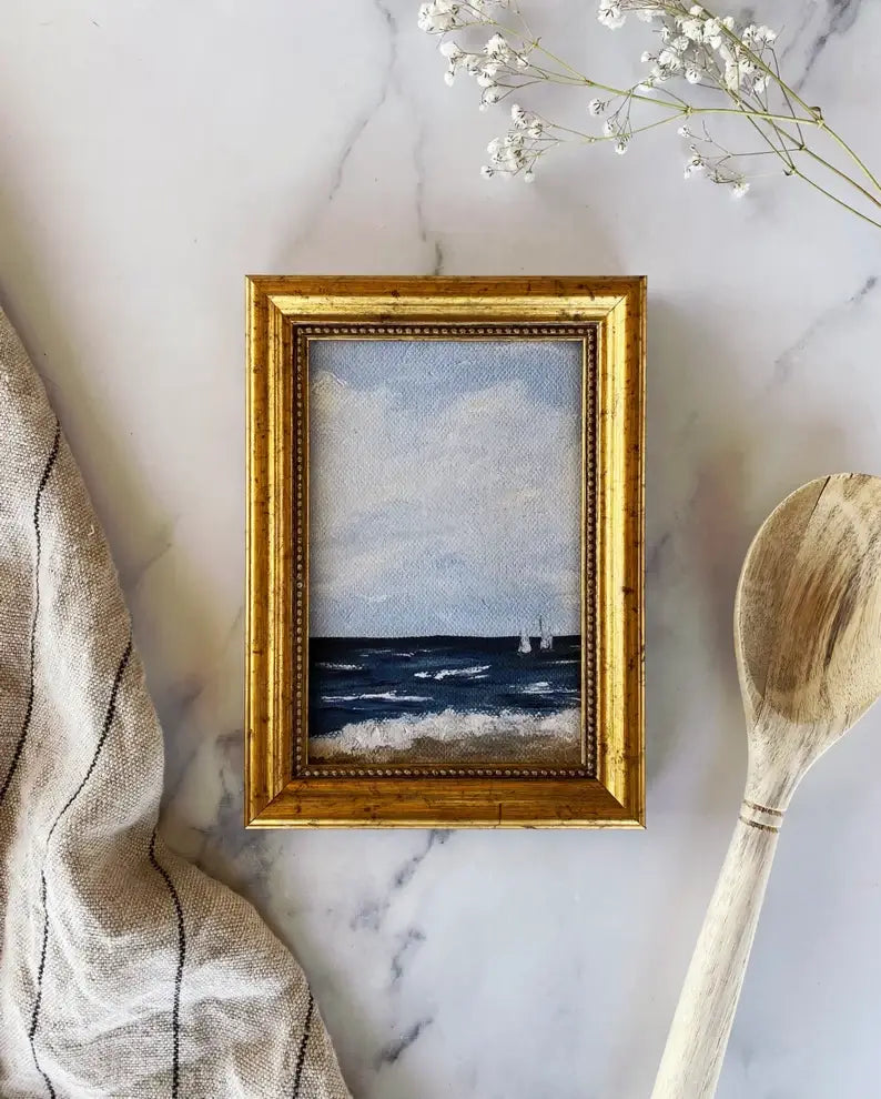 SAILBOATS NO. 3 - Art Print (unframed)