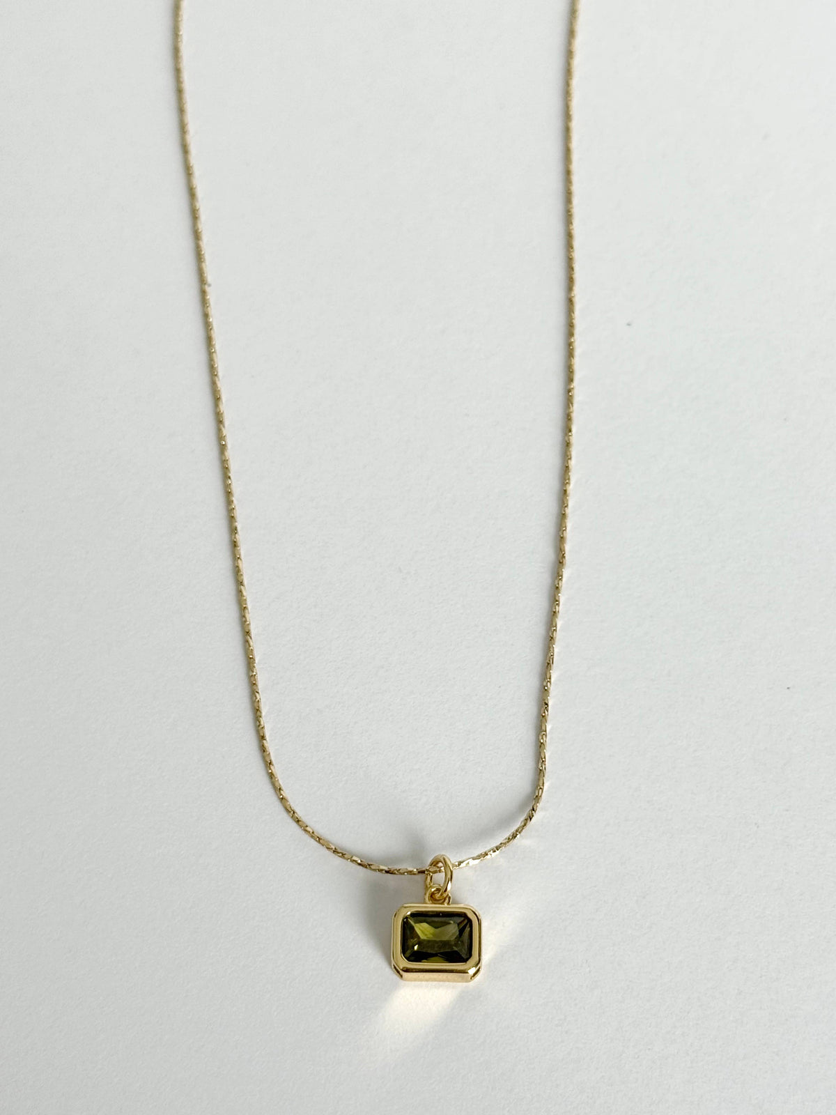 Meadow Bezel Necklace