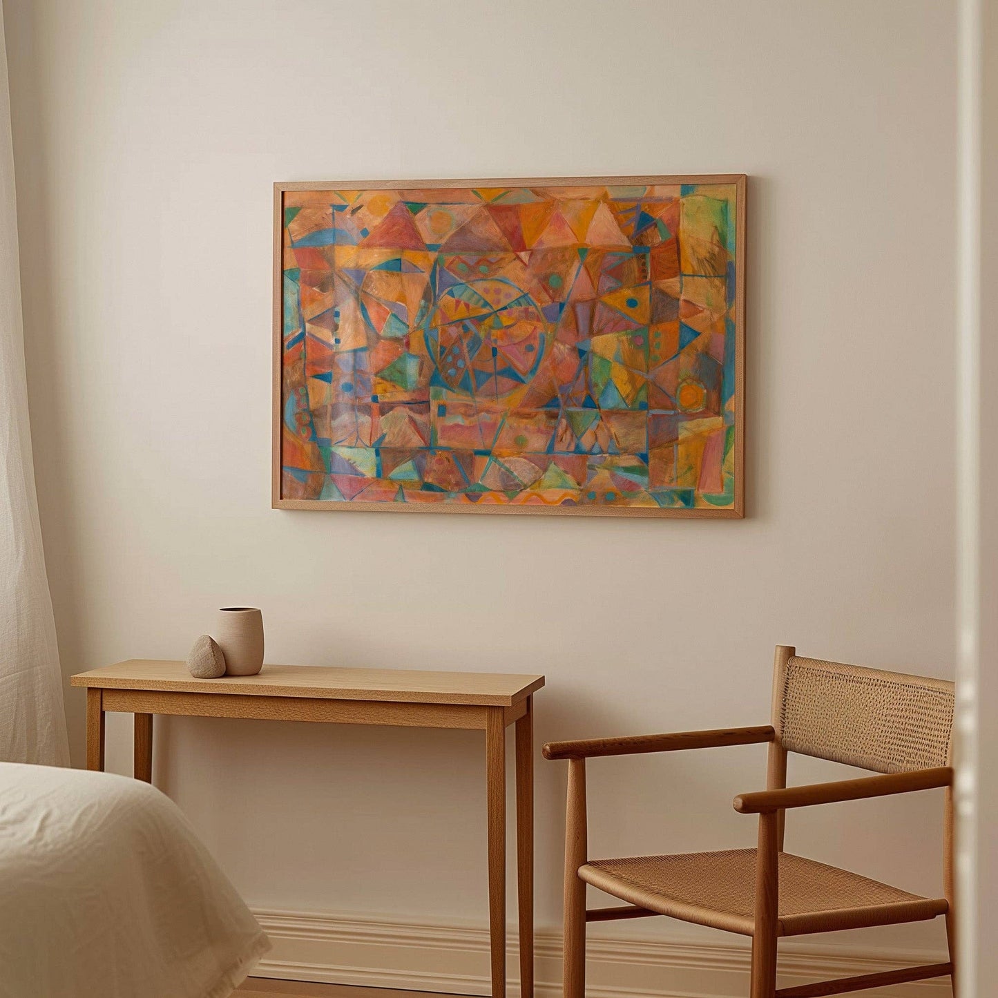 GUEST ARTIST COLLAB | Western Home Midcentury Modern Print