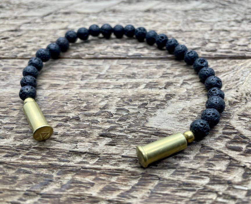 Flint Beaded Single Bracelet