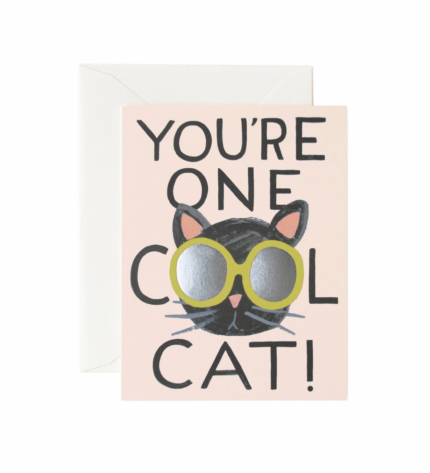 Cool Cat Valentine's Day Card