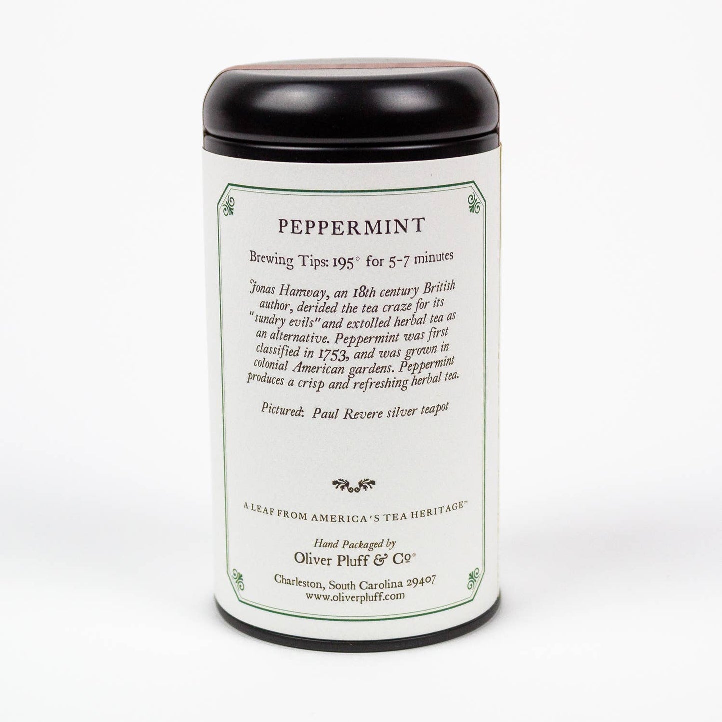Peppermint -  20 Teabags in Signature Tea Tin