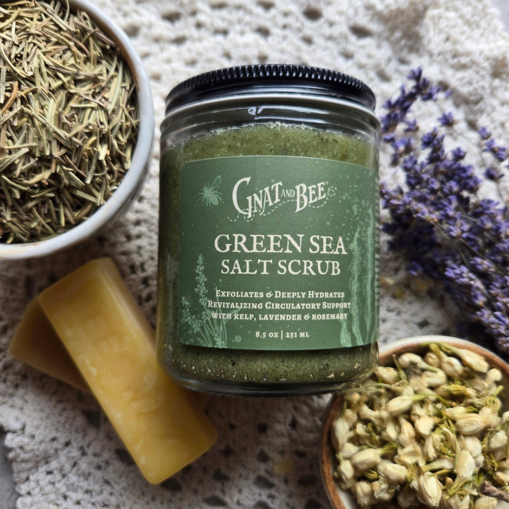 Green Sea Salt Scrub