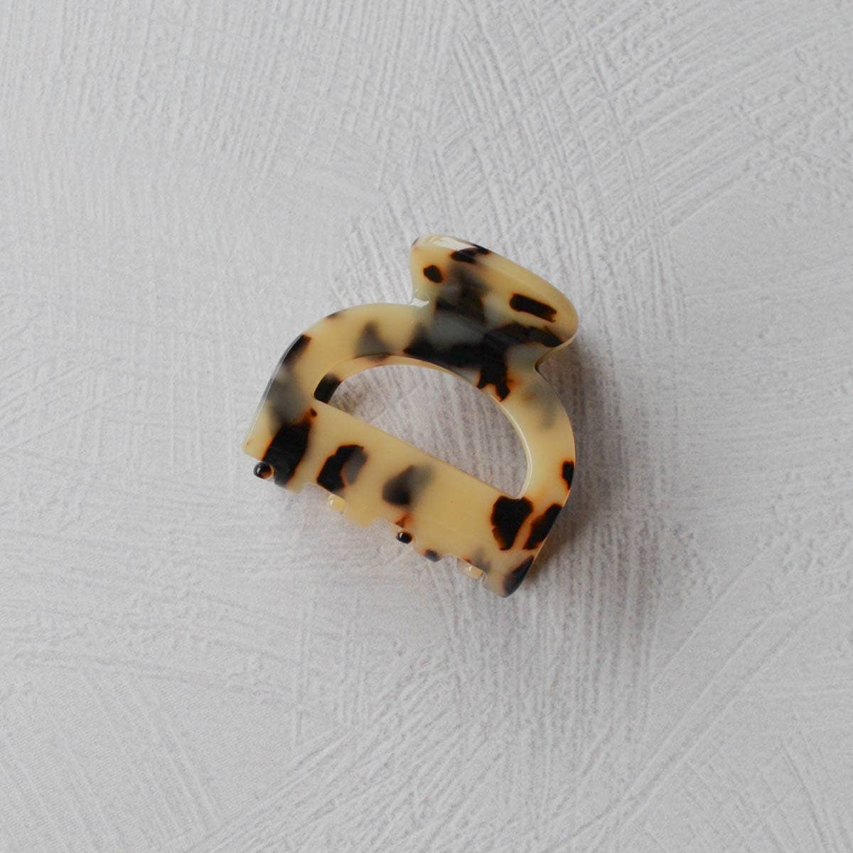 Eco Pouch Hair Claw Clip: Amber Mix