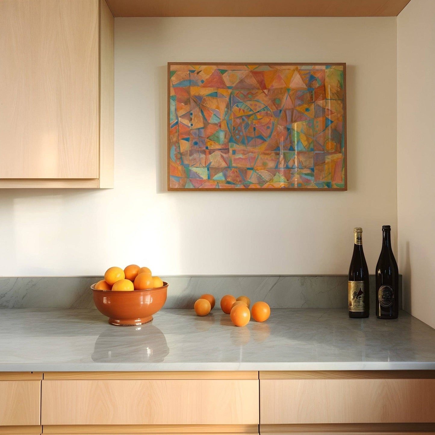 GUEST ARTIST COLLAB | Western Home Midcentury Modern Print