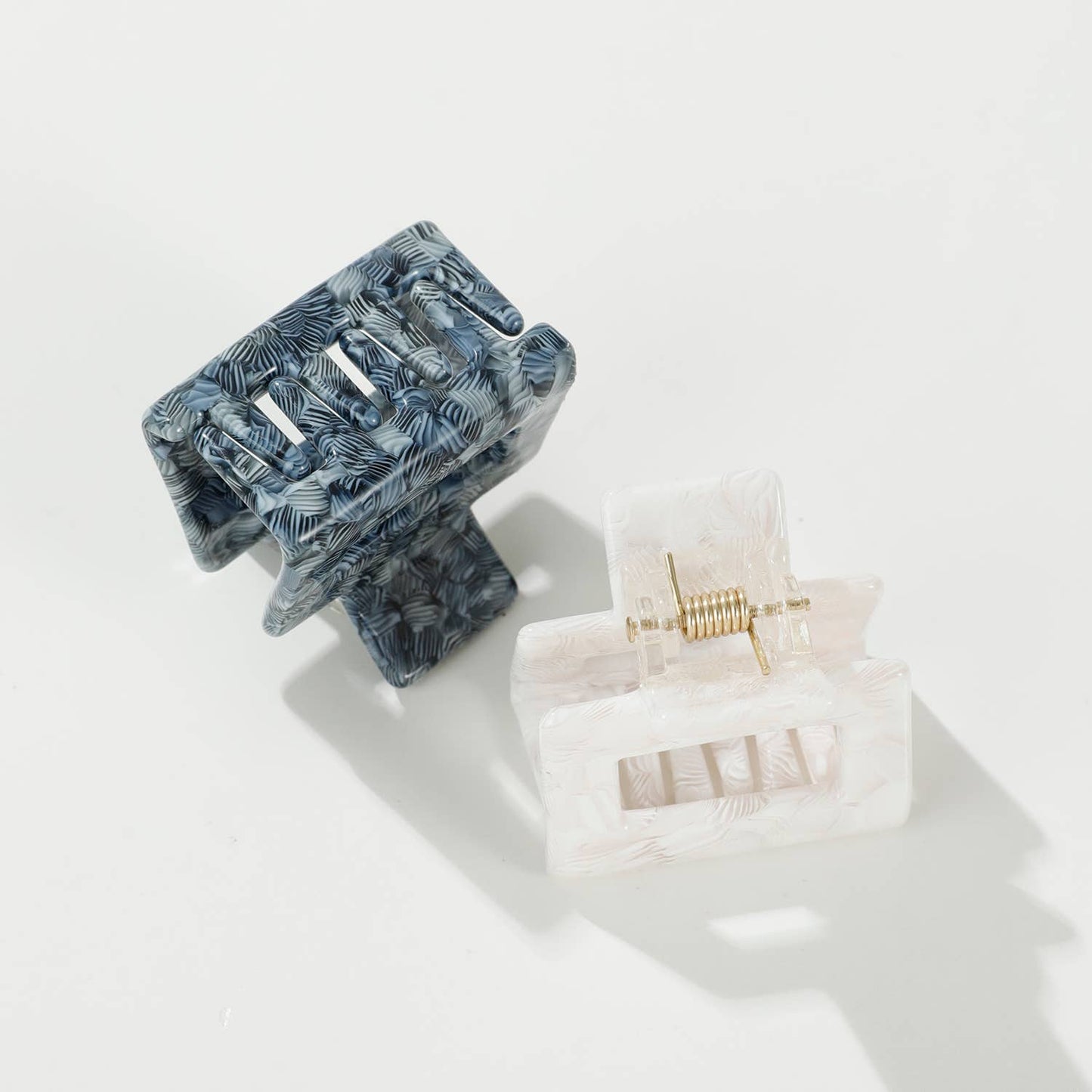 Seaside Simone Mini | Classic Mini Square Claw Clip