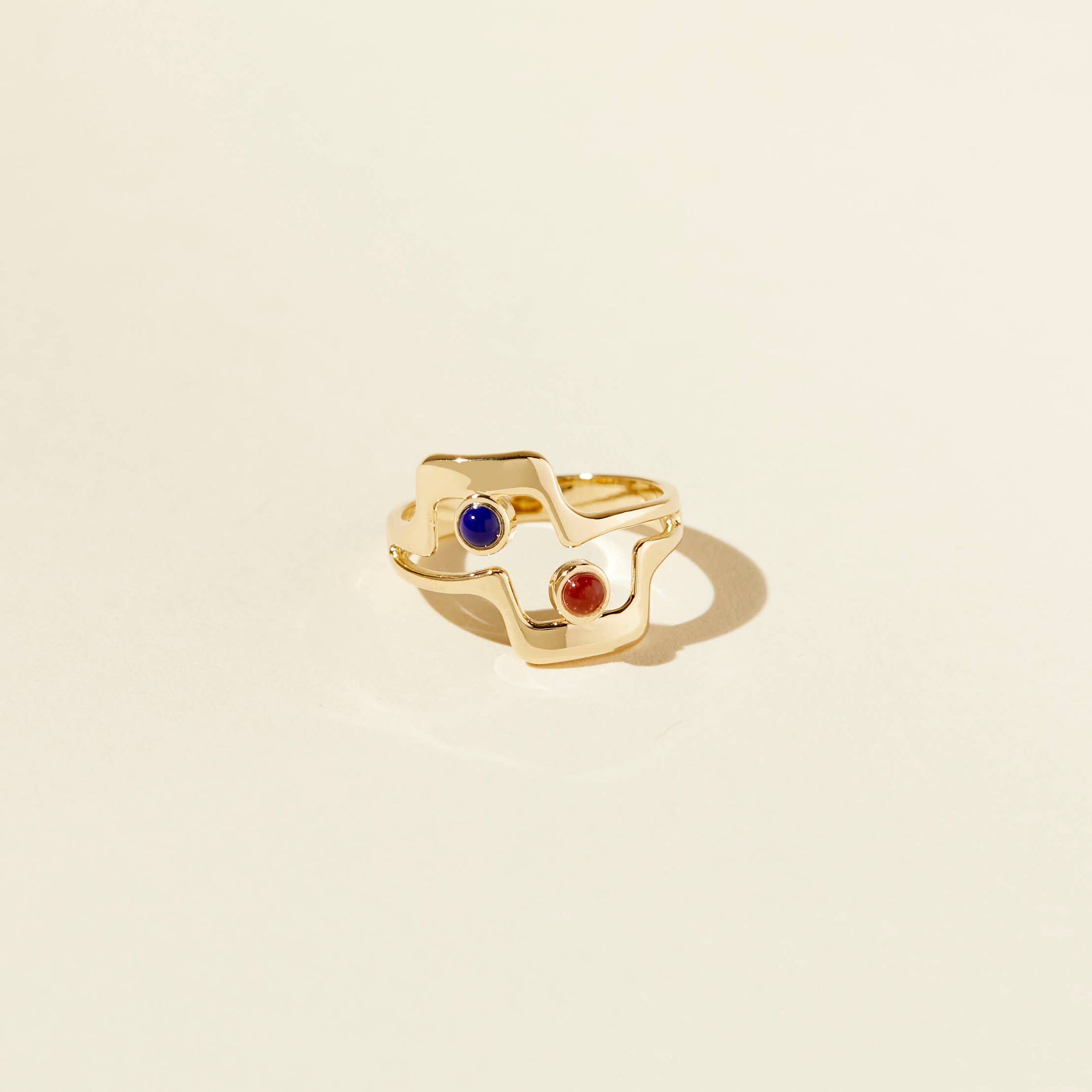 Clark Ring: Gold Plated / 7