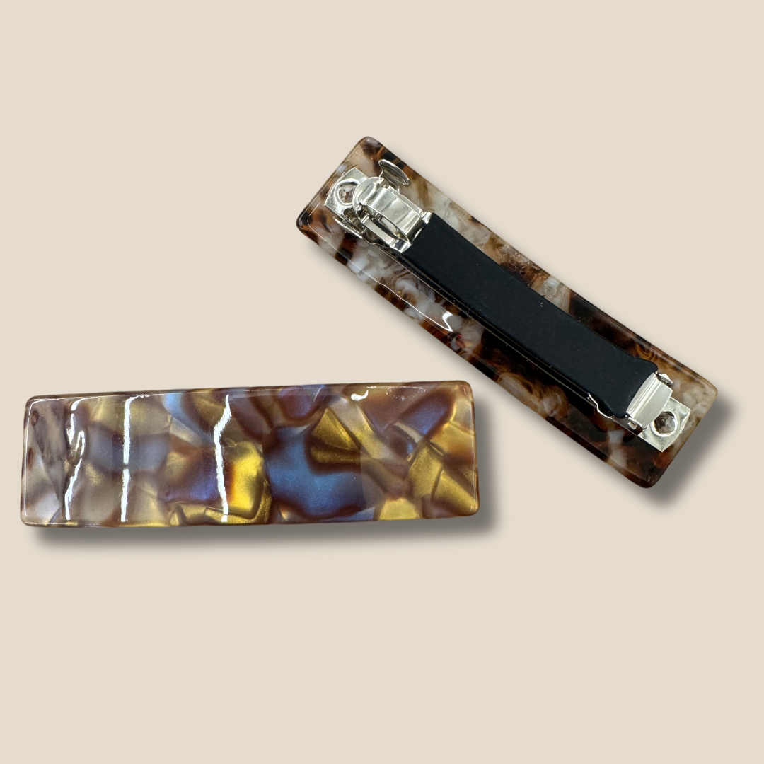 Abalone French Barrette