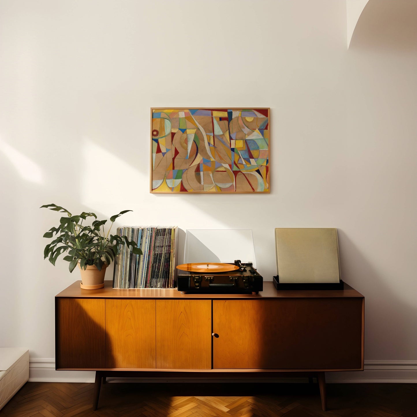 GUEST ARTIST COLLAB  | Midcentury Modern Home Art Print