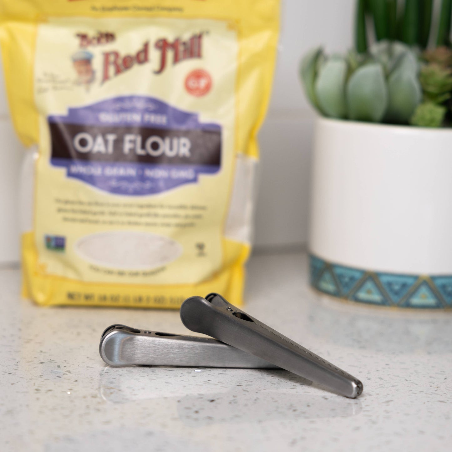 Stainless Steel Kitchen Bag Clips