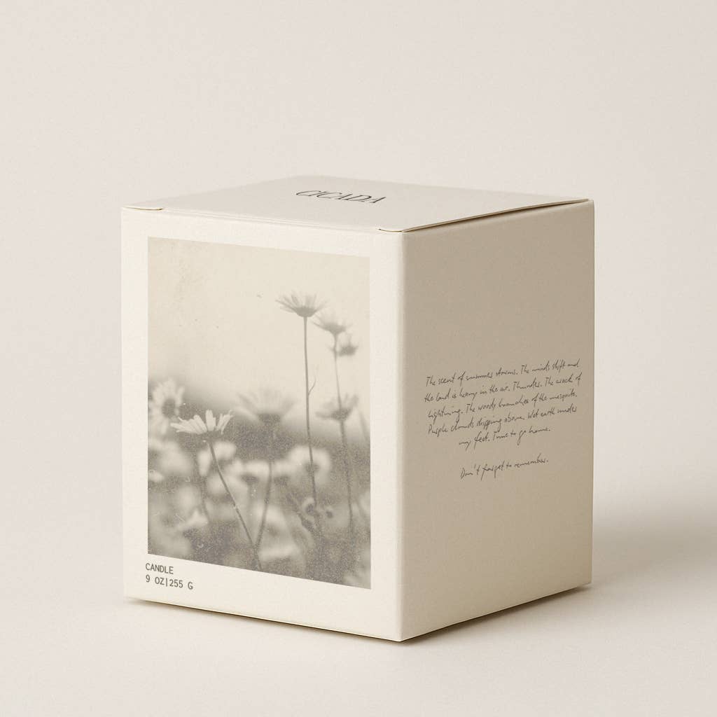 No. 08 Medium Candle - wildflowers