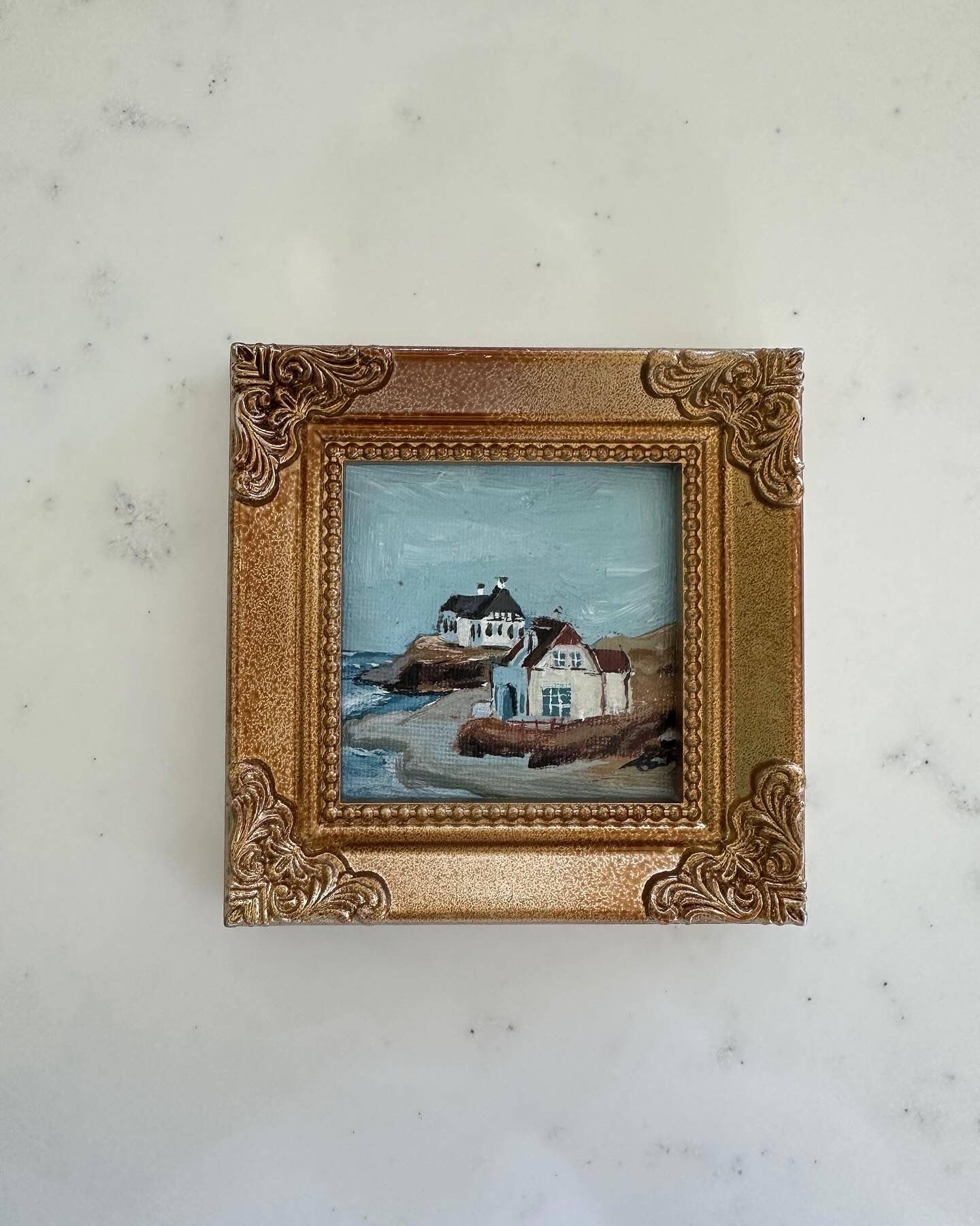 "On the Coast Mini" Framed Print