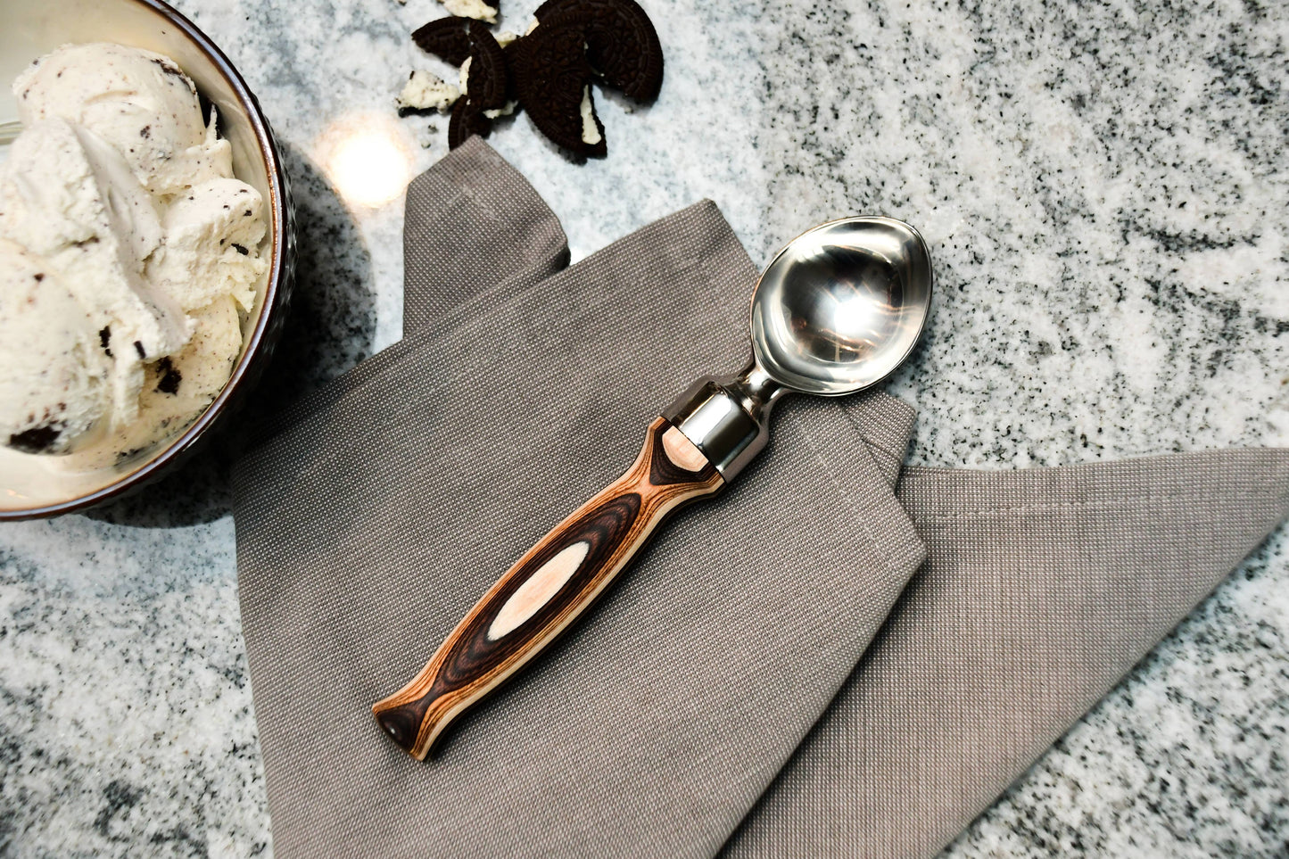 8.25" Natural Ice Cream Scoop