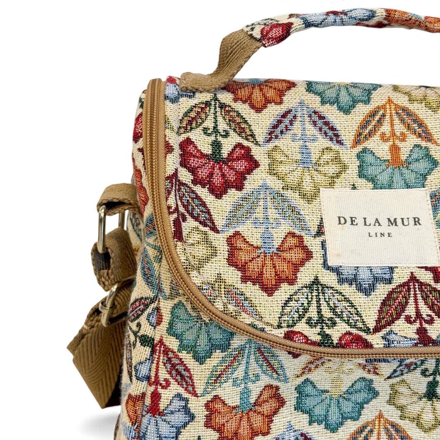 Insulated Lunch Bag in Flora