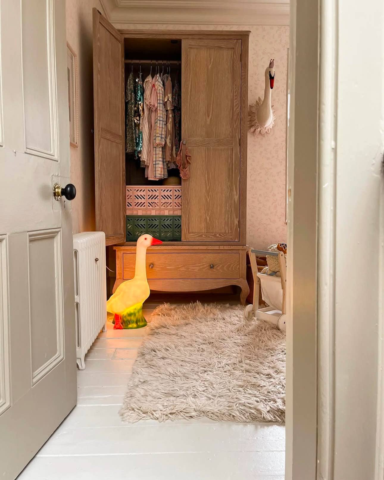 Large Goose Lamp
