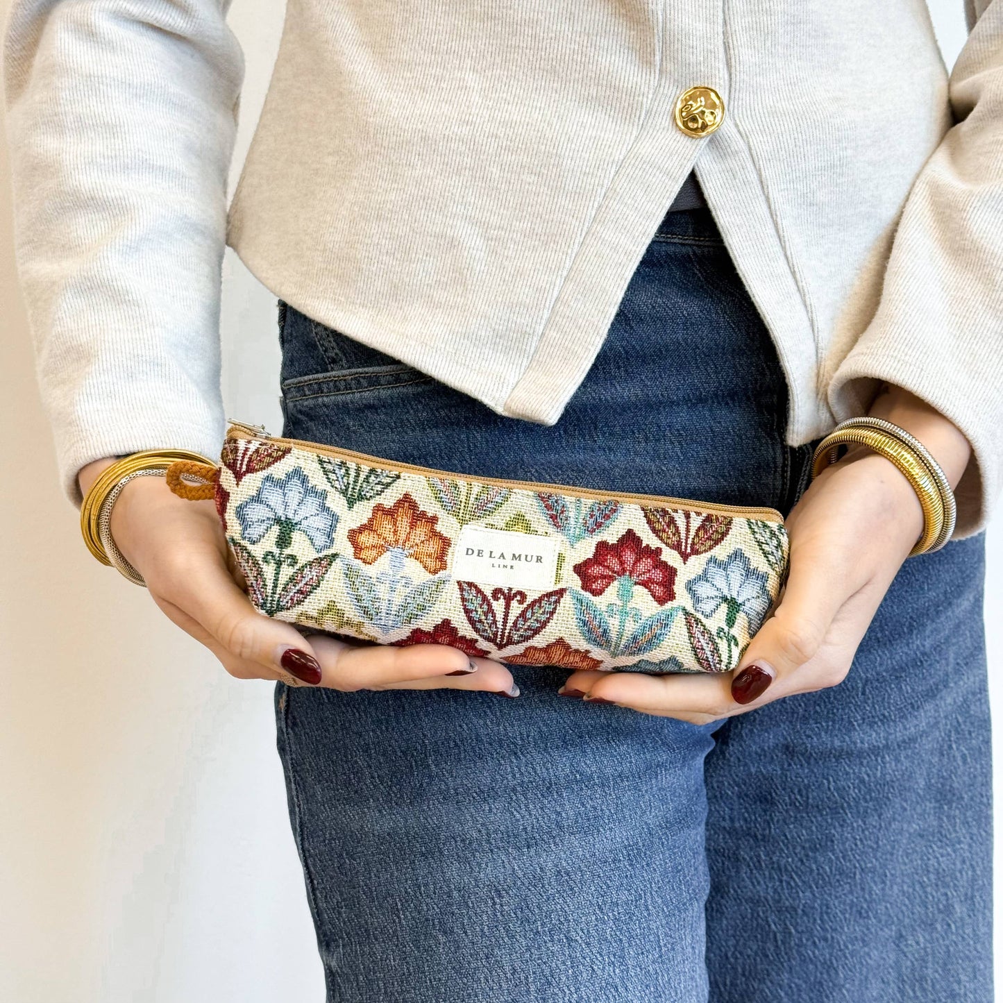 Pencil Case in Flora
