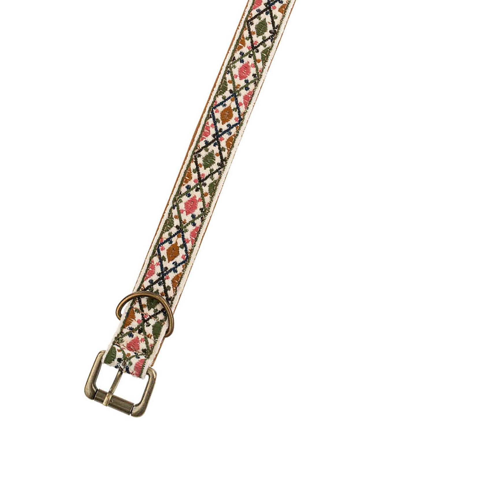 Riley Embroidered Dog Collar M