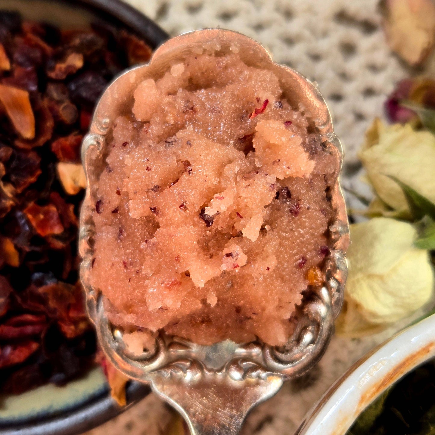 Marshmallow & Rose Sugar Scrub