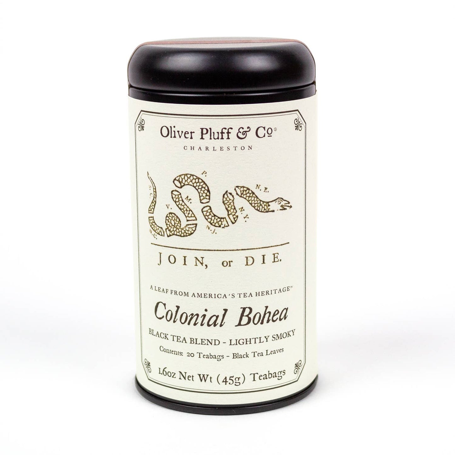 Colonial Bohea - 20 Teabags in Signature Tea Tin