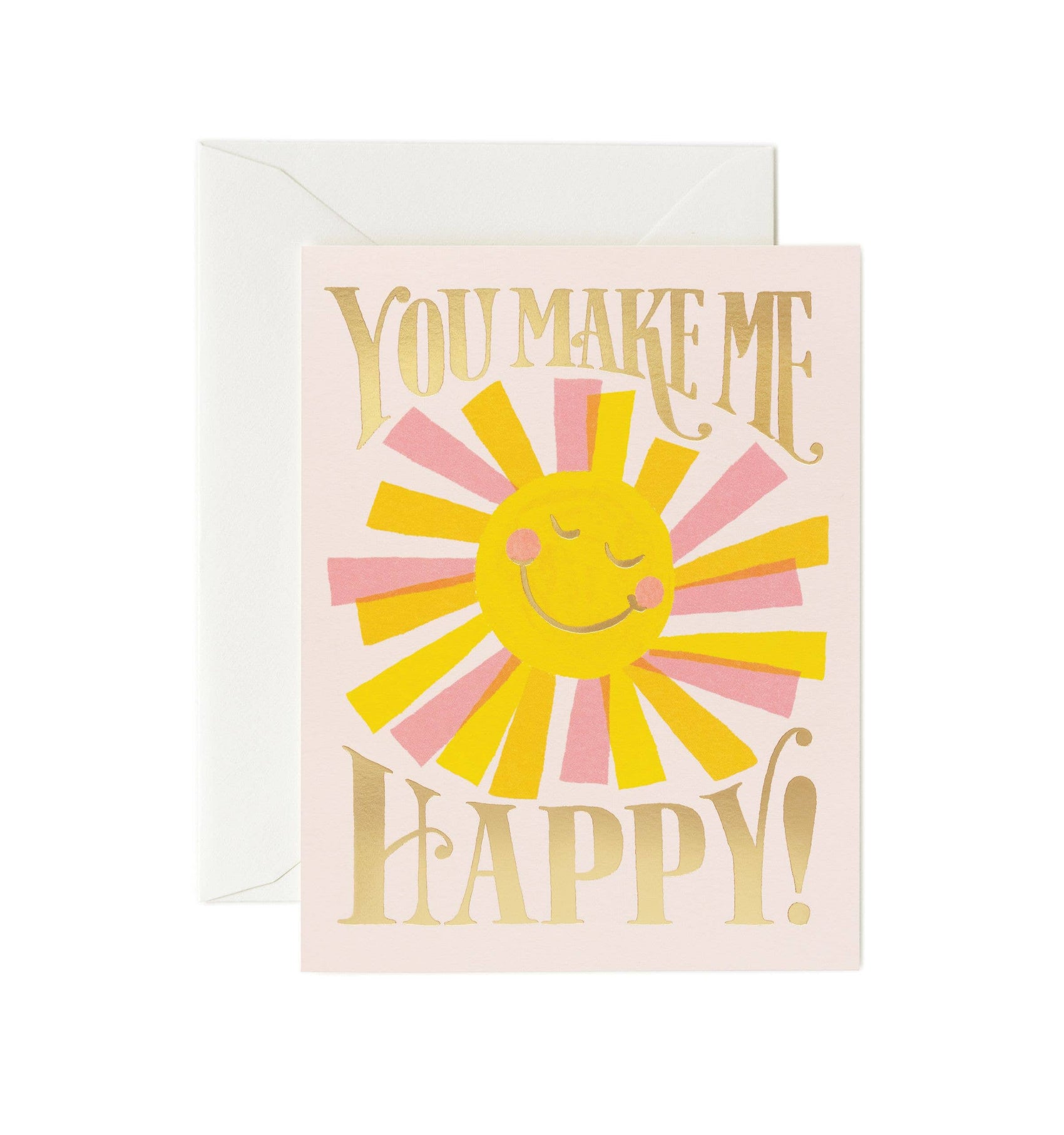 You Make Me Happy Valentine's Day Card