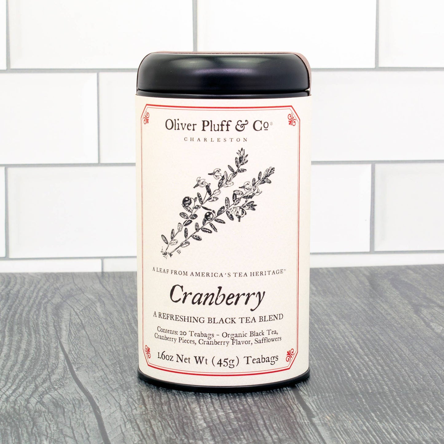 Cranberry - 20 Teabags in Signature Tea Tin