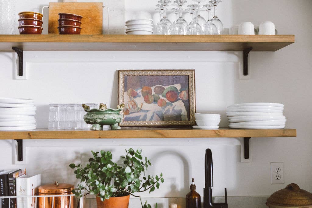 Still Life of Fruit Framed Antique Art