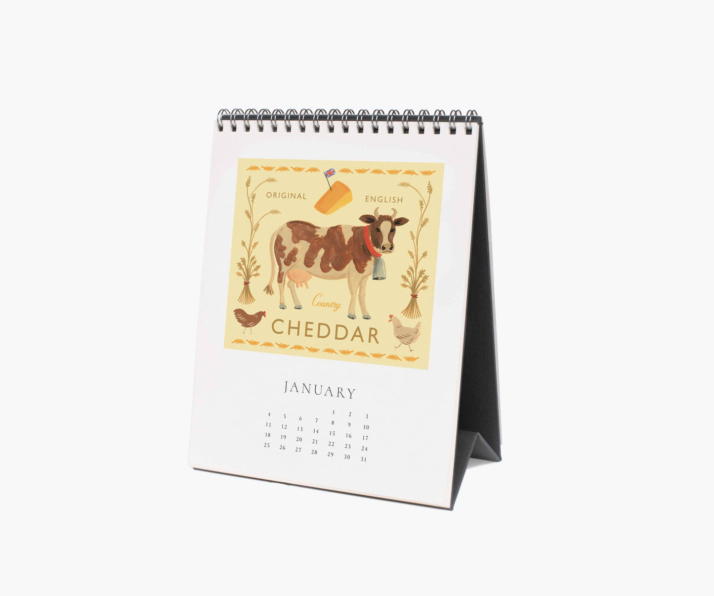 2026 Cheese Desk Calendar