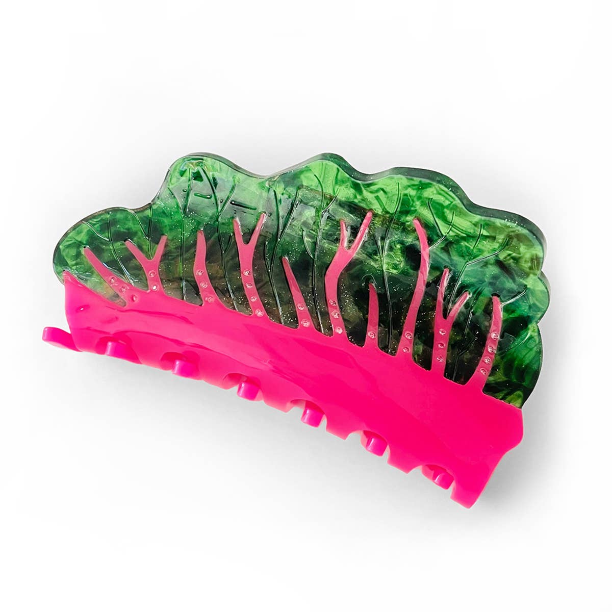 GLOWING CHARD GREEN - Hair Claw