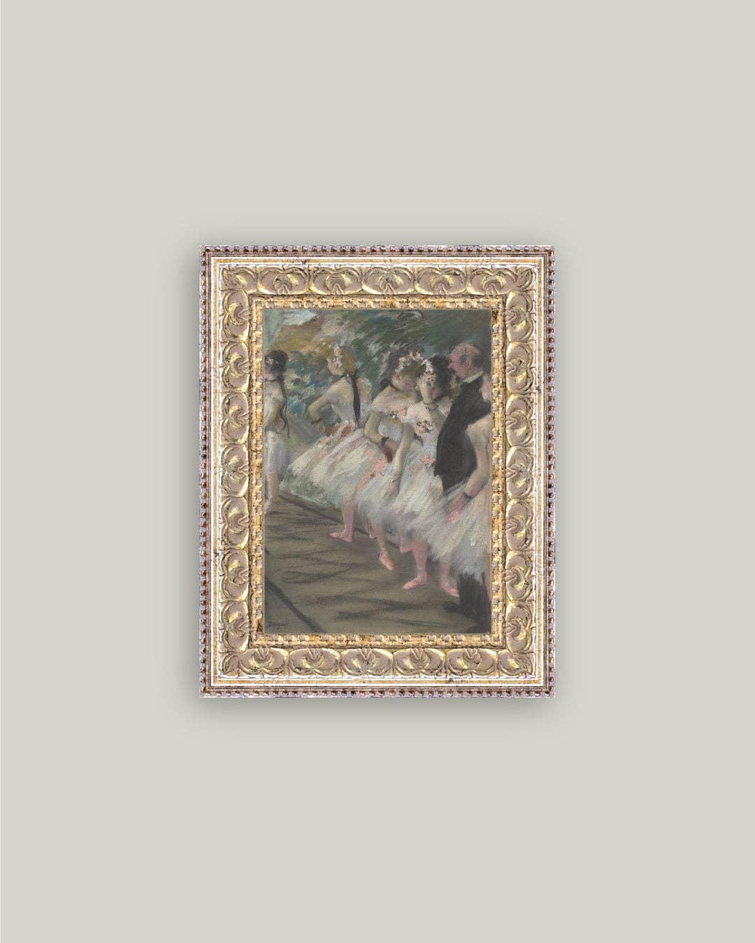 The Ballet Framed Antique Art