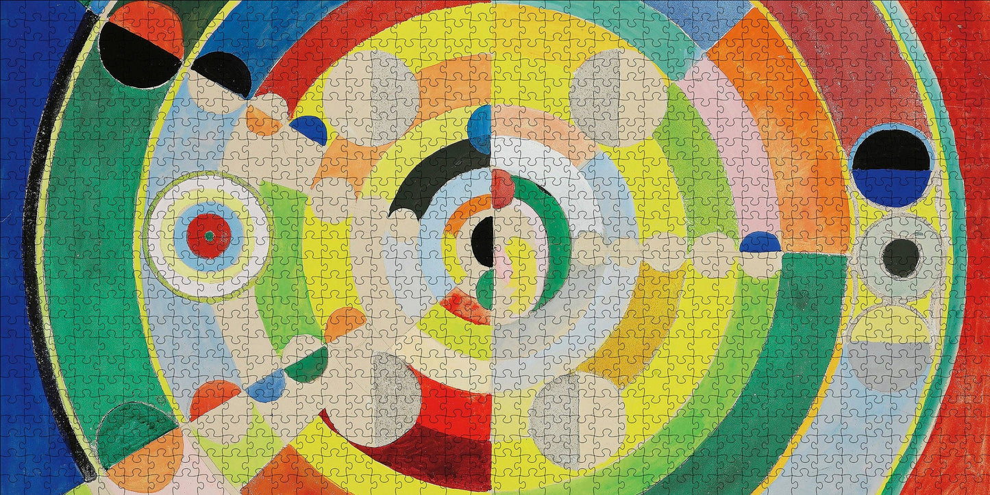 Robert Delaunay: Relief-disques 1000-Piece Jigsaw Puzzle
