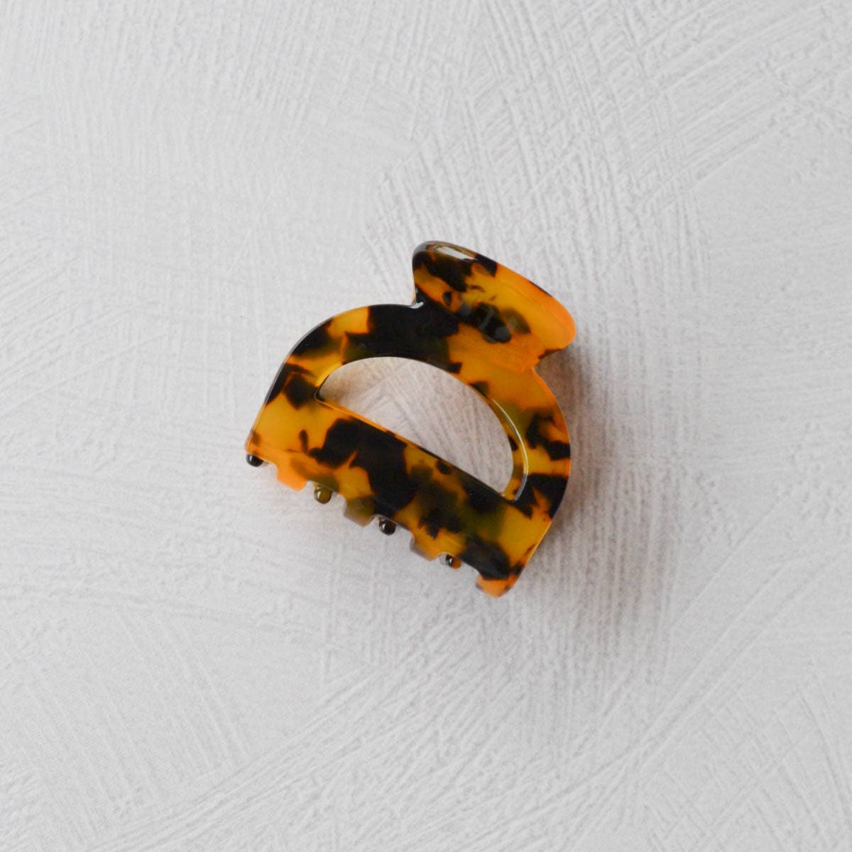 Eco Pouch Hair Claw Clip: Amber Mix