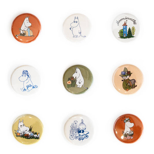 3P4 x Moomin® - A Slow Life in Moominvalley Button Box