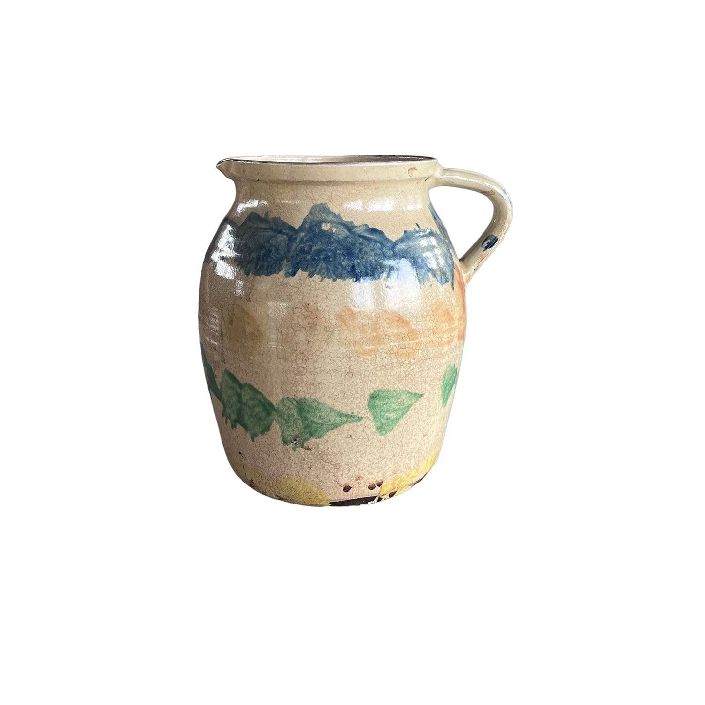 Cottage Crafted Jug, Tall: Light Green