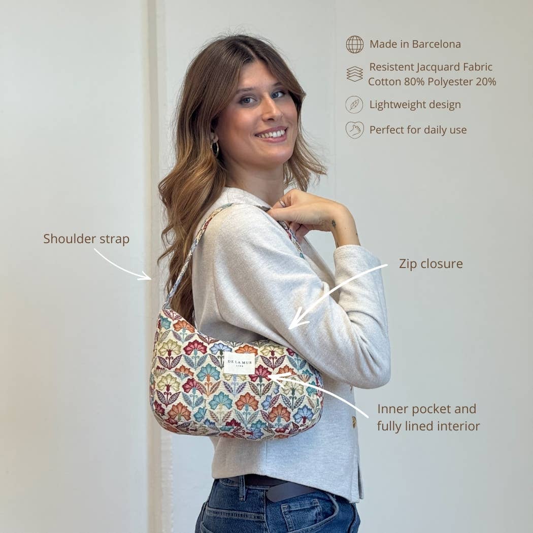 Small Shoulder Bag in Flora