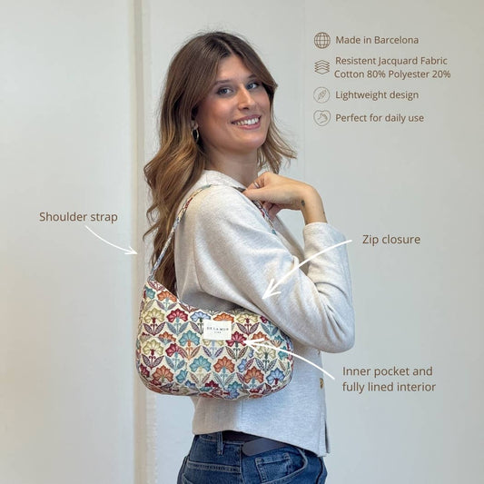 Small Shoulder Bag in Flora