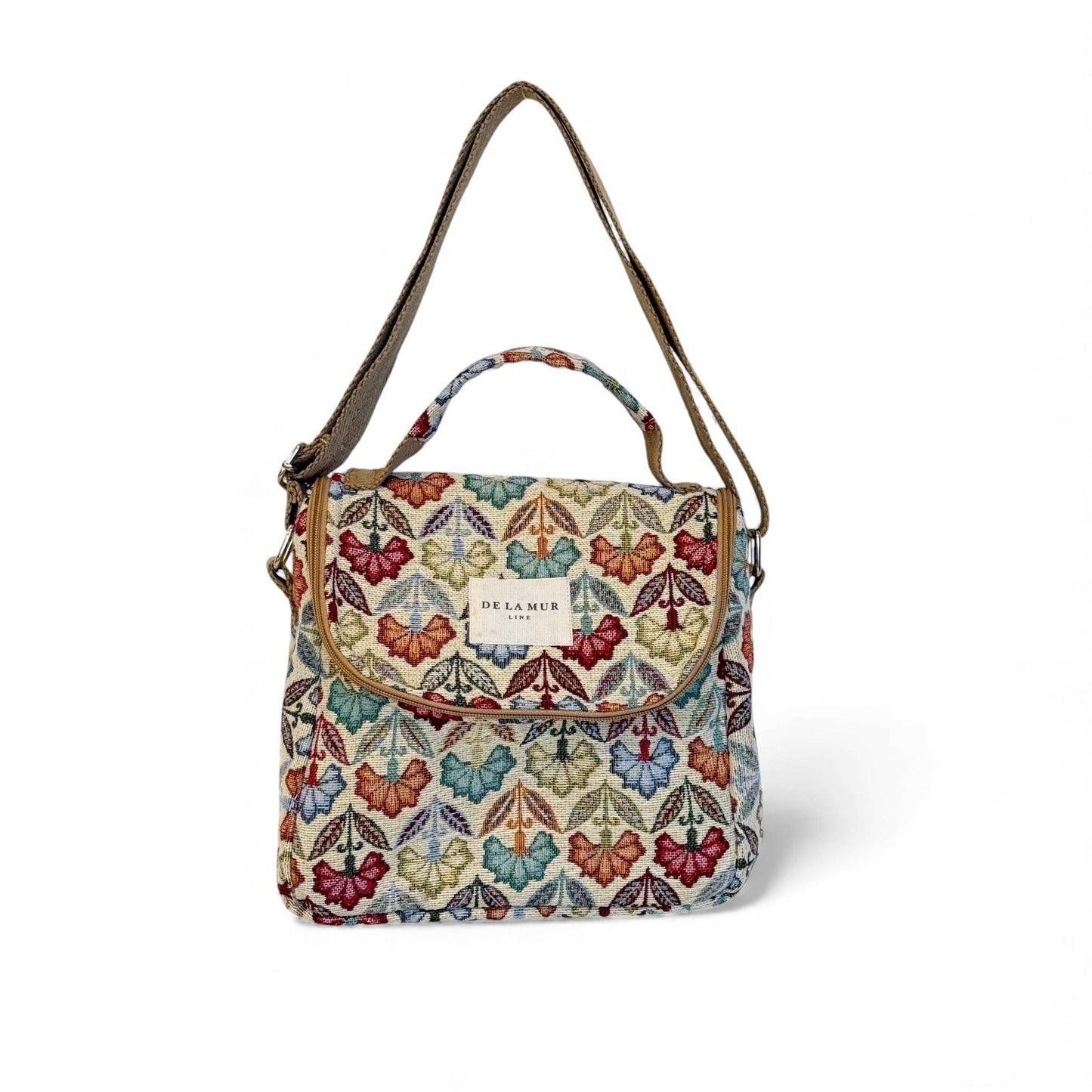 Insulated Lunch Bag in Flora
