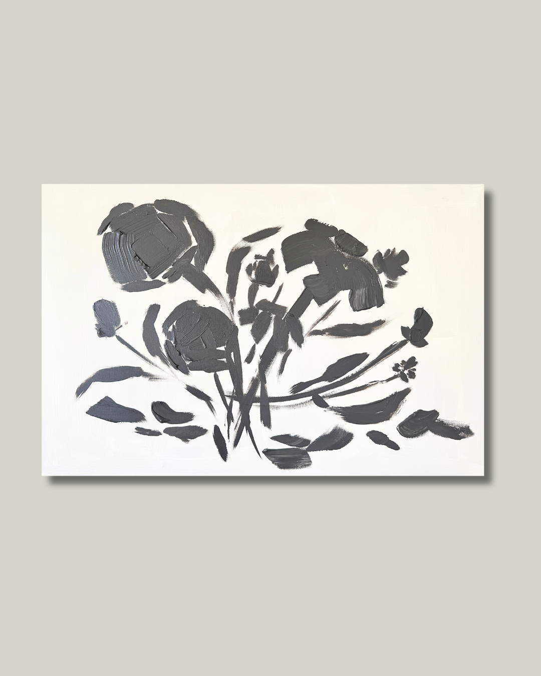 "Monochrome Flora" Print
