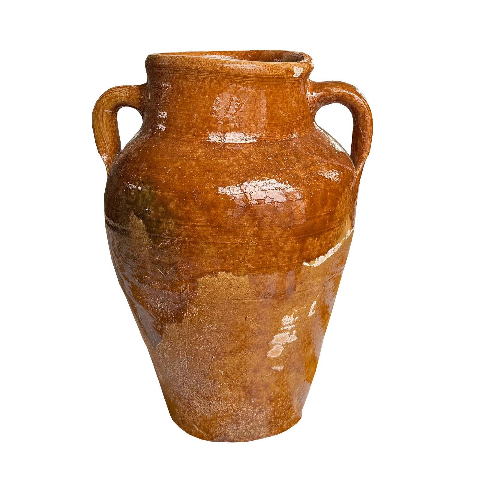 Full Glazed Olive Jar, Mixed