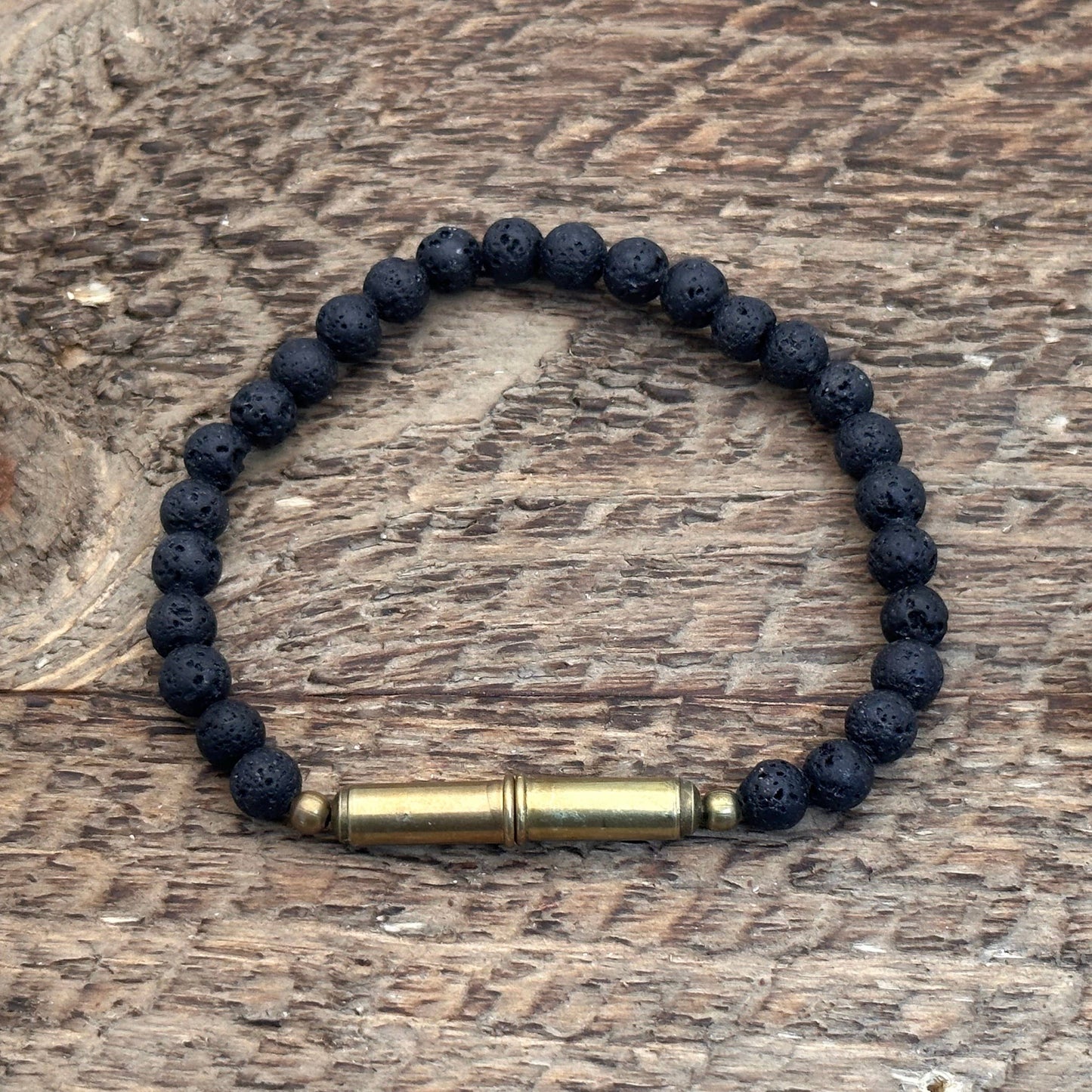 Flint Beaded Single Bracelet