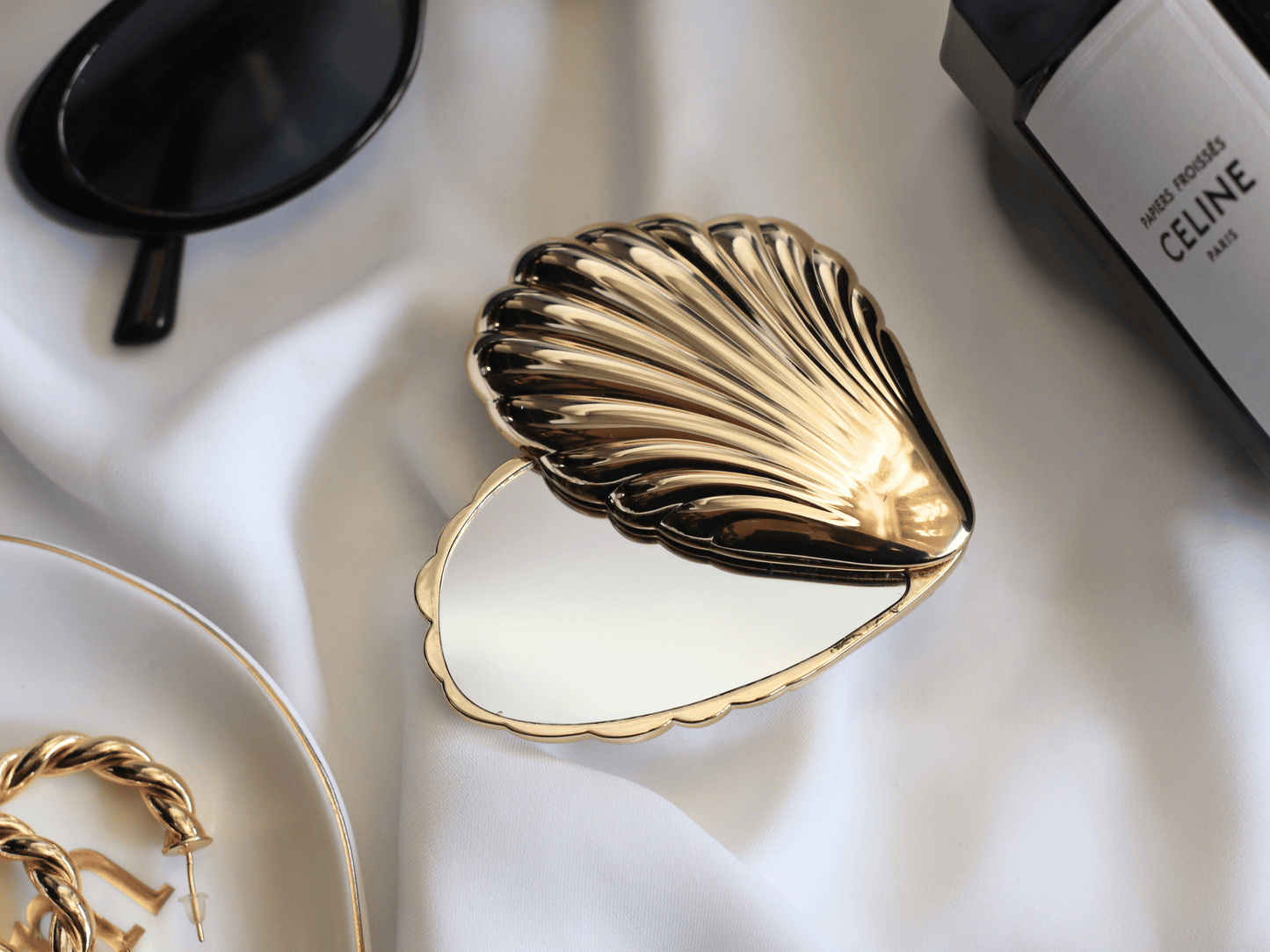 Art Deco Inspired Pocket Mirror
