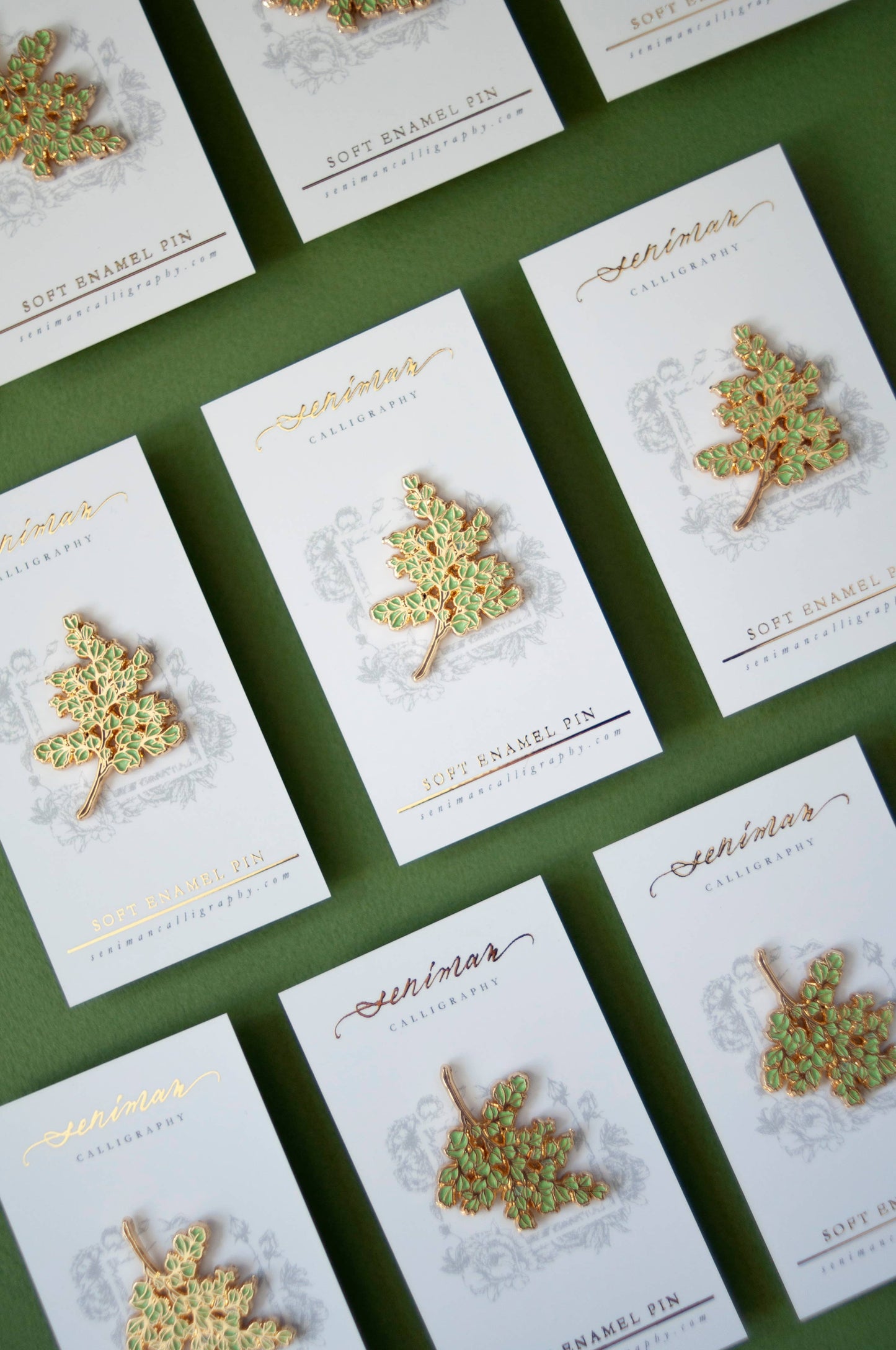 Maidenhair Soft Enamel Pin