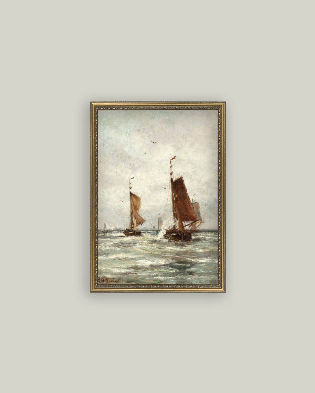Fishing on the Choppy Sea