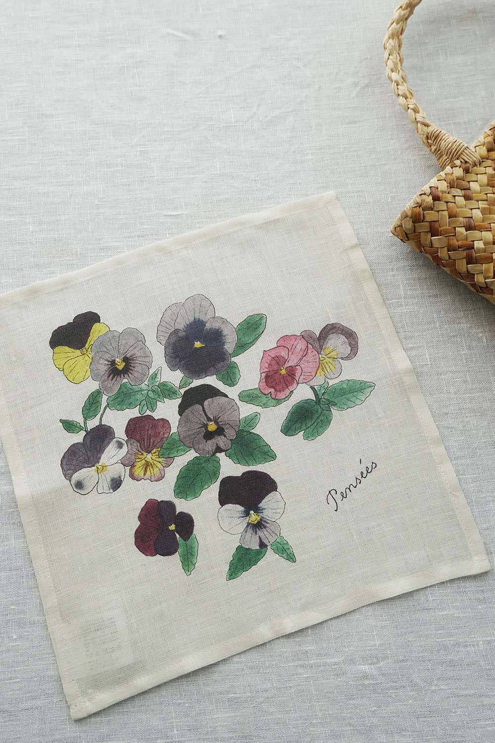 Hanky Isabelle.B No.9 Pansy