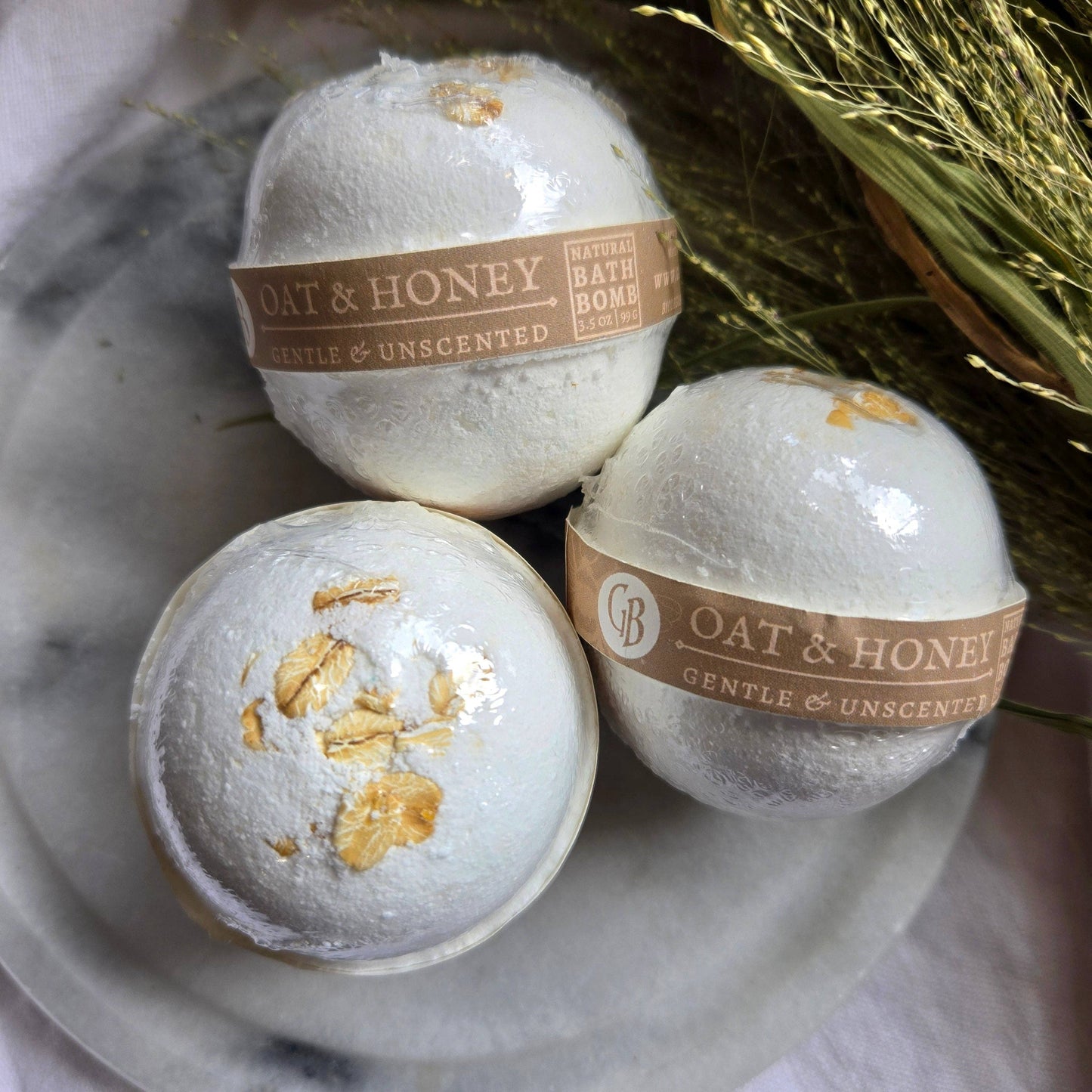 Oat and Honey Bath Bomb